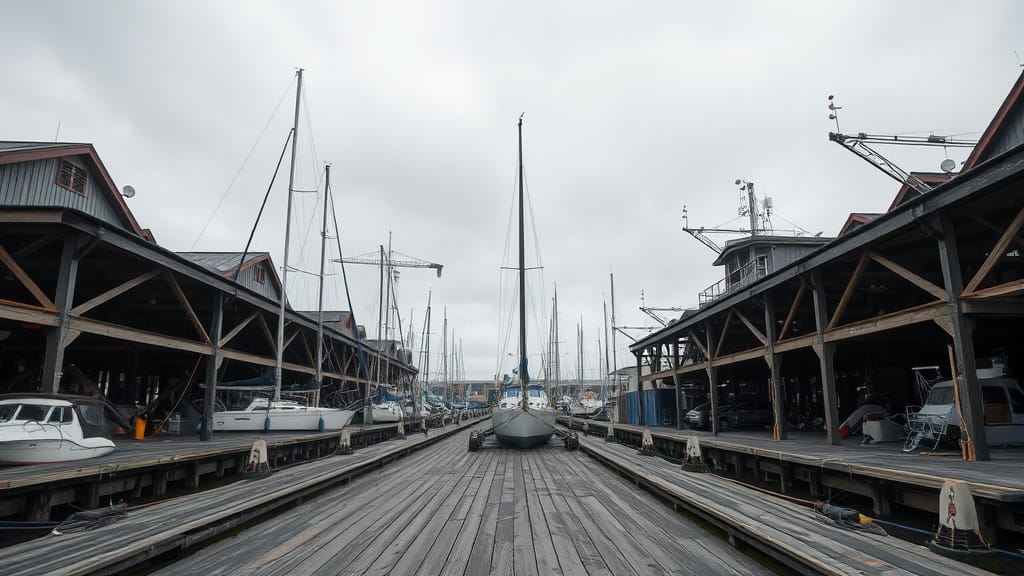 Granville Island Boatyard — Vancouver BC