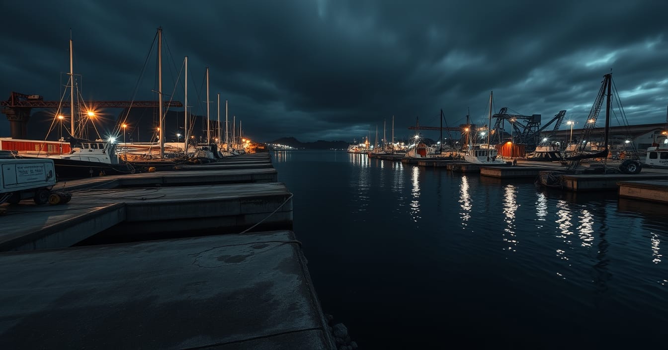 BC waterfront marina infrastructure